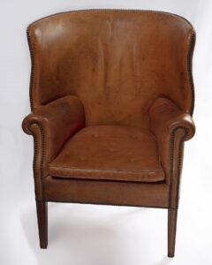 Leather armchair