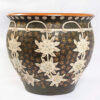 Brown flower Royal Doulton vase