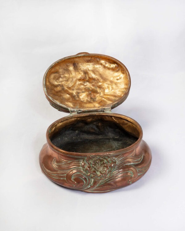 Copper ornate box