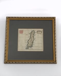 IOM Map framed