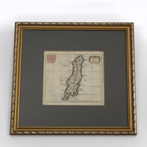 IOM Map framed